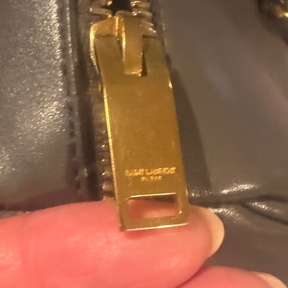 Saint Laurent Dark Gray Leather Baby duffle - Picture 11 of 13